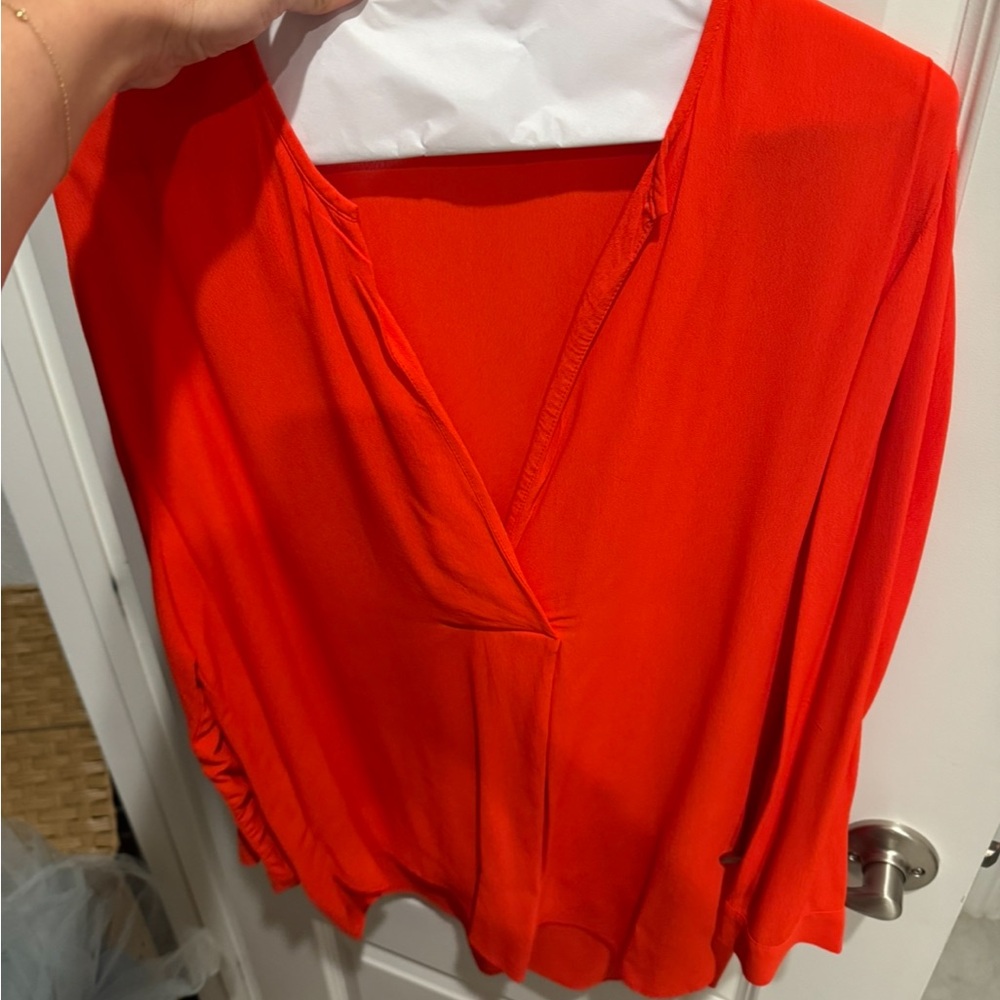 Zara Bright Red Blouse